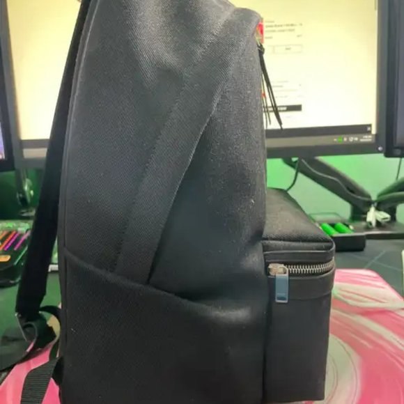 Saint Laurent City Signature Backpack Canvas main image 9